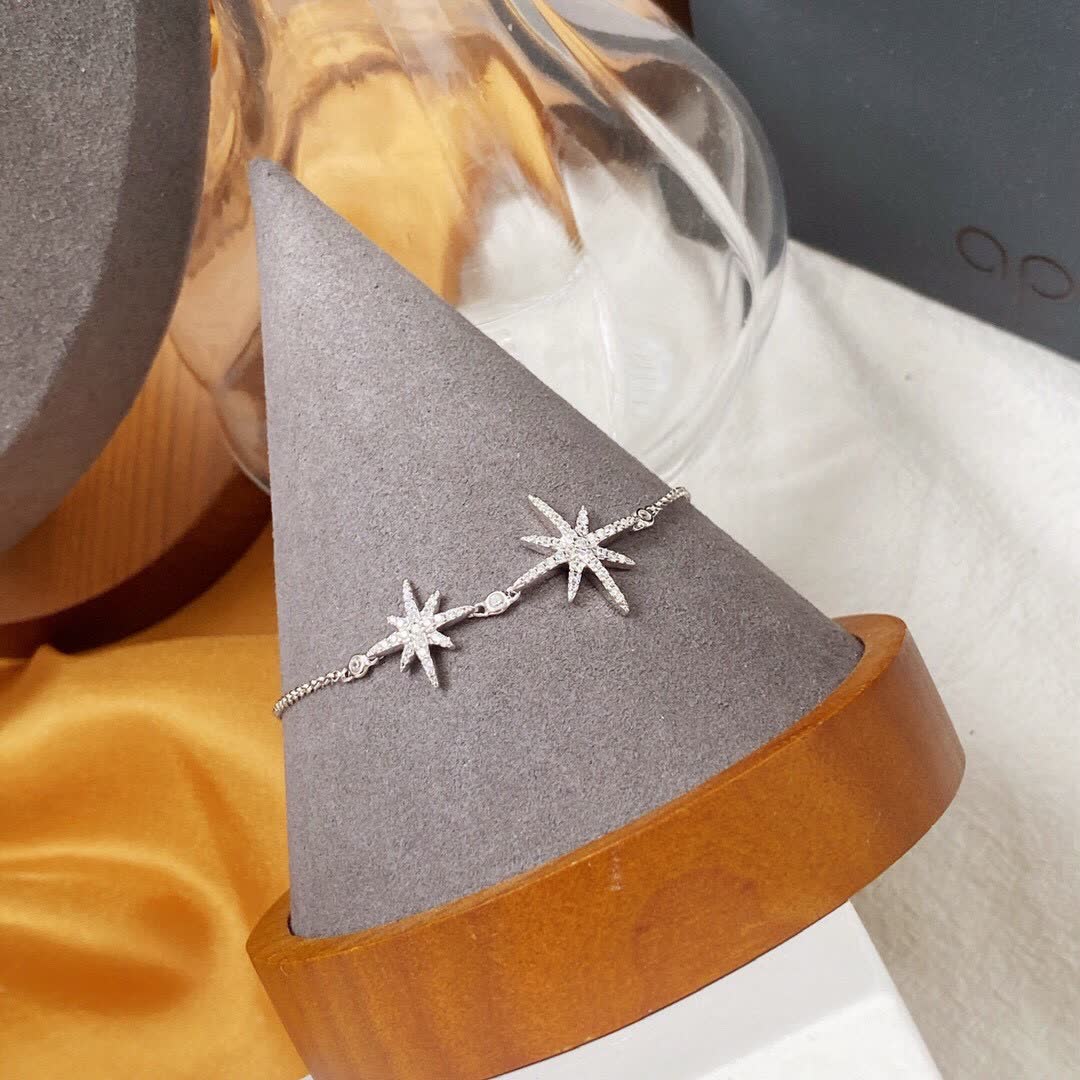 APM Monaco Silver Star Bracelet